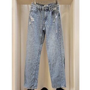 Just Black Denim: High Rise, Straight Leg Dad Jean, Size 26